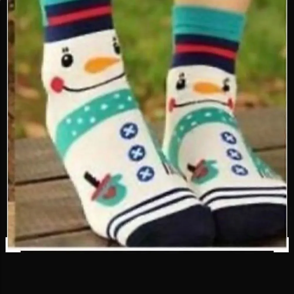 Holiday Christmas Character Socks 3 pair